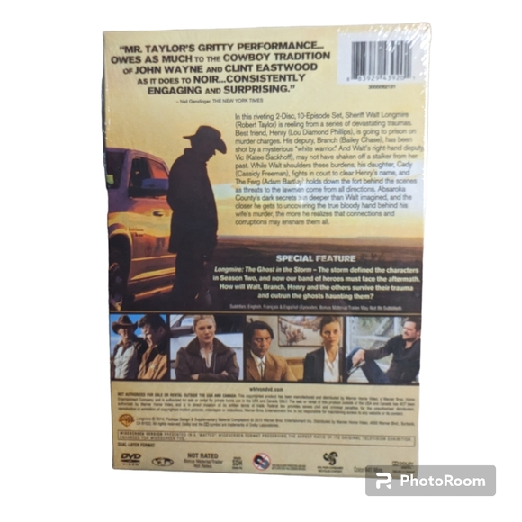 Longmire DVD Seasons 1, 2 & 3 First Season Used, Seasons 2 & 3 New & Sealed - Picture 5 of 9
